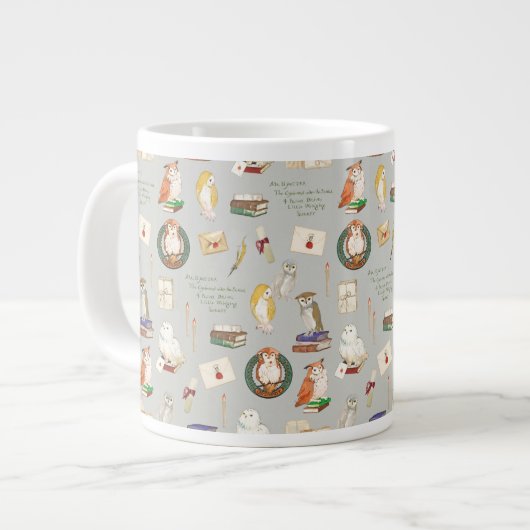 HARRY POTTER™ | Owl Letter Patroon Grote Koffiekop (Links)