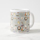 HARRY POTTER™ | Owl Letter Patroon Grote Koffiekop (Voorkant rechts)