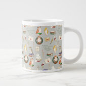 HARRY POTTER™ | Owl Letter Patroon Grote Koffiekop (Rechts)
