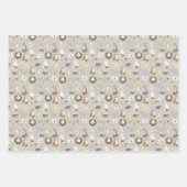 HARRY POTTER™ | Owl Letter Patroon Inpakpapier Vel (Voorkant)