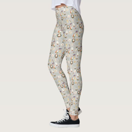 HARRY POTTER™ | Owl Letter Patroon Leggings (Links)