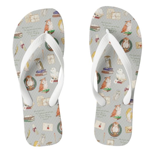 HARRY POTTER™ | Owl Letter Patroon Teenslippers (Voetbed)