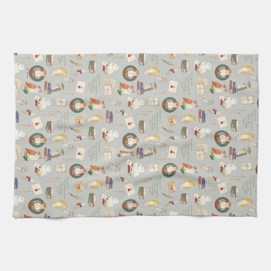 HARRY POTTER™ | Owl Letter Patroon Theedoek (Horizontaal)