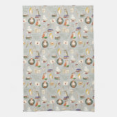 HARRY POTTER™ | Owl Letter Patroon Theedoek (Verticaal)