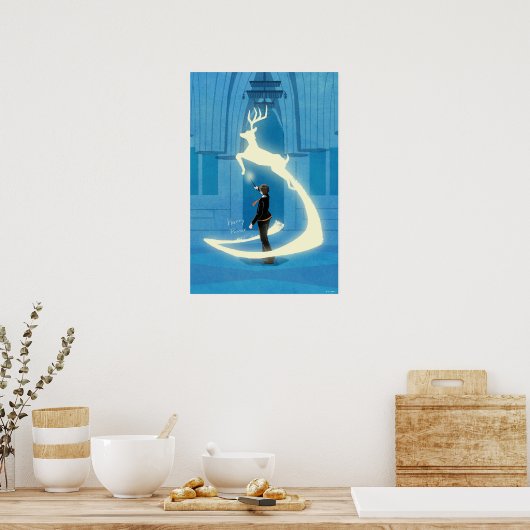 HARRY POTTER™ Patronus Painting Poster (Keuken)