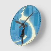 HARRY POTTER™ Patronus Painting Ronde Klok (Hoek)