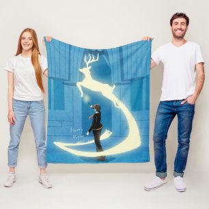 HARRY POTTER™ Patronus Schilderen Fleece Deken
