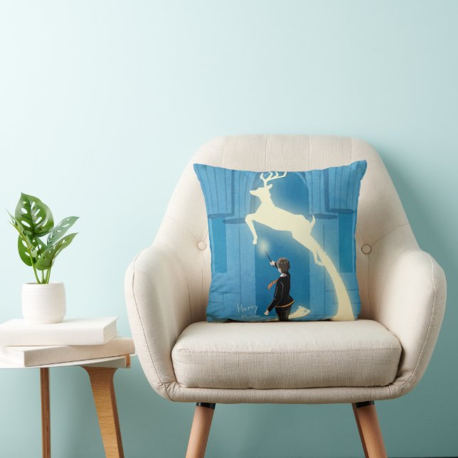 HARRY POTTER™ Patronus Schilderen Kussen (Stoel)