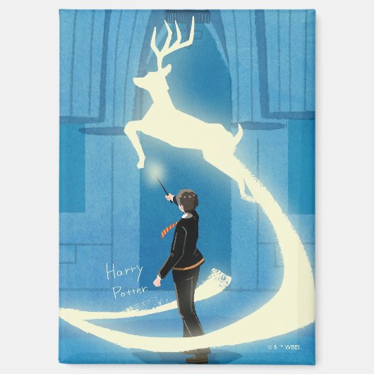 HARRY POTTER™ Patronus Schilderen Magneet (Voorkant)
