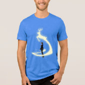 HARRY POTTER™ Patronus Schilderen Tri-Blend Shirt (Voorkant)