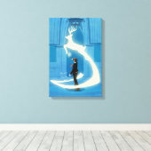 HARRY POTTER™ Patronus Schilderij Canvas Afdruk (Insitu (Houten vloer))