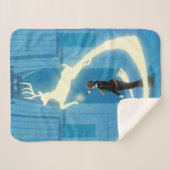 HARRY POTTER™ Patronus Schilderij Sherpa Deken (Voorkant (horizontaal))