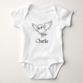 Harry Potter | Personalized Hedwig Romper (Voorkant)