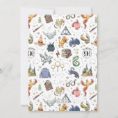 Harry Potter-pictogram Baby Shower Kaart (Achterkant)