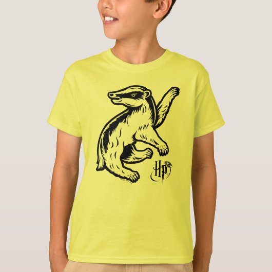 Harry Potter | Pictogram Hufflepuff-badger T-shirt (Voorkant)