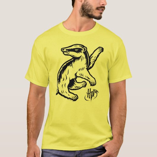Harry Potter | Pictogram Hufflepuff-badger T-shirt (Voorkant)