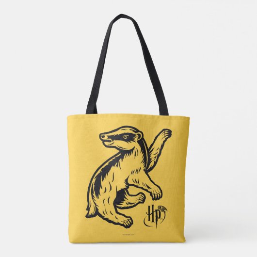 Harry Potter| Pictogram Hufflepuff-badger Tote Bag (Achterkant)