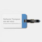 Harry Potter | Pictogram Ravenclaw Eagle Bagagelabel (Achterkant horizontaal)