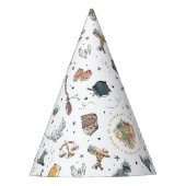 HARRY POTTER™-pictogrammen Feesthoedjes (Voorkant)