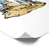 HARRY POTTER™-pictogrammen Poster (Hoek)