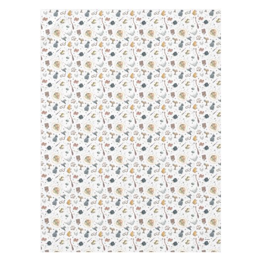 HARRY POTTER™-pictogrammen Tafelkleed (Voorkant)