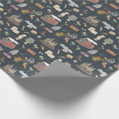 HARRY POTTER™ | Pictogrampatroon Cadeaupapier (Hoek)