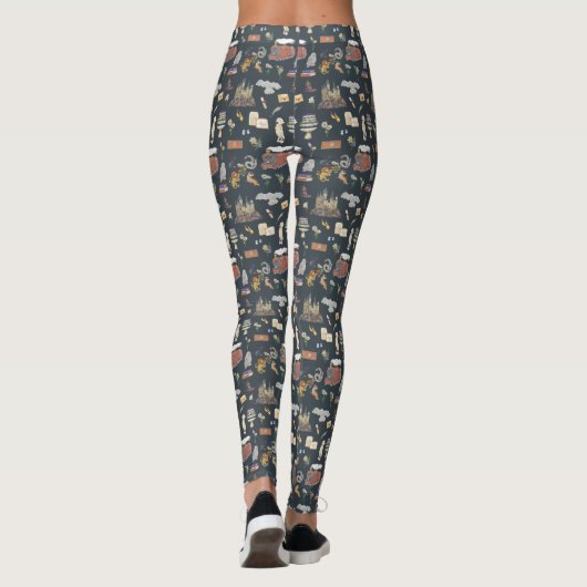 HARRY POTTER™ | Pictogrampatroon Leggings (Achterkant)