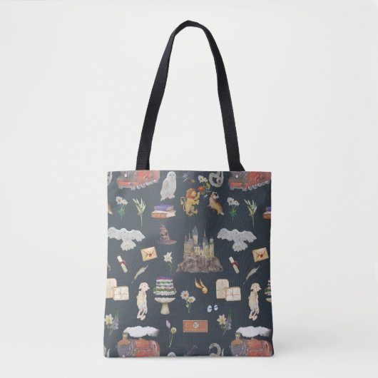 HARRY POTTER™ | Pictogrampatroon Tote Bag (Voorkant)