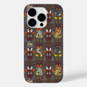 HARRY POTTER™   Pictogrampatroon Waterverf Burgund Case-Mate iPhone 14 Pro Hoesje
