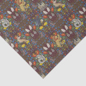 HARRY POTTER™ | Pictogrampatroon Waterverf Burgund Tissuepapier (Detail)