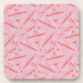 HARRY POTTER™ | Platforn 9 3/4 Tickets Bier Onderzetter (Voorkant)