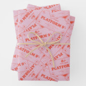 HARRY POTTER™ | Platforn 9 3/4 Tickets Inpakpapier Vel (In situ)