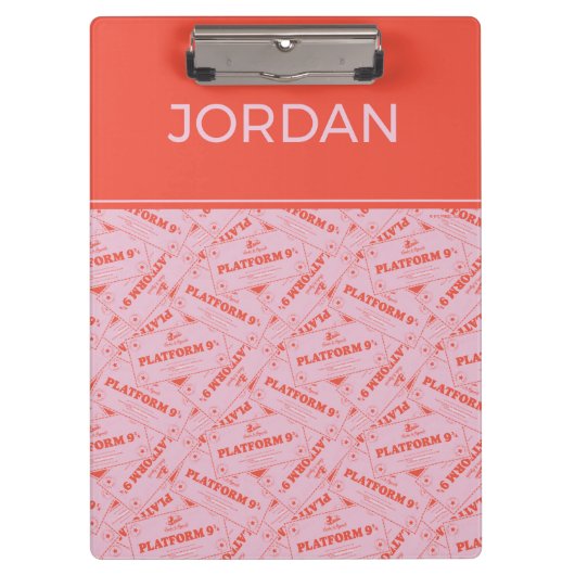 HARRY POTTER™ | Platforn 9 3/4 Tickets Klembord (Voorkant)