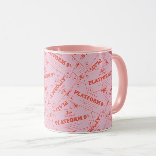HARRY POTTER™ | Platforn 9 3/4 Tickets Mok (Voorkant rechts)
