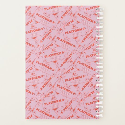 HARRY POTTER™ | Platforn 9 3/4 Tickets Planner (Achterkant)