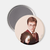 Harry Potter Points Wand Magneet (Voorkant / Achterkant)