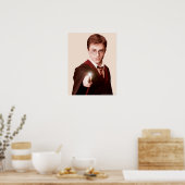 Harry Potter Points Wand Poster (Keuken)