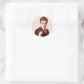 Harry Potter Points Wand Ronde Sticker (Tas)