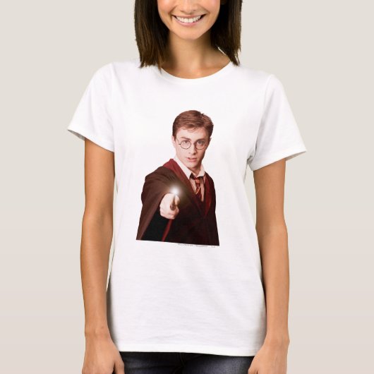 Harry Potter Points Wand T-shirt (Voorkant)