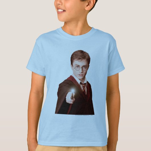 Harry Potter Points Wand T-shirt (Voorkant)