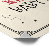 Harry Potter | Poster Hedwig Baby shower (Hoek)