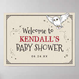 Harry Potter | Poster Hedwig Baby shower