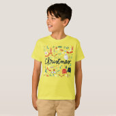 Harry Potter | Prettig Kerstfeest met Festieve Pic T-shirt (Voorkant volledig)