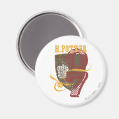 Harry Potter | QUIDDITCH™ Magneet (Voorkant / Achterkant)