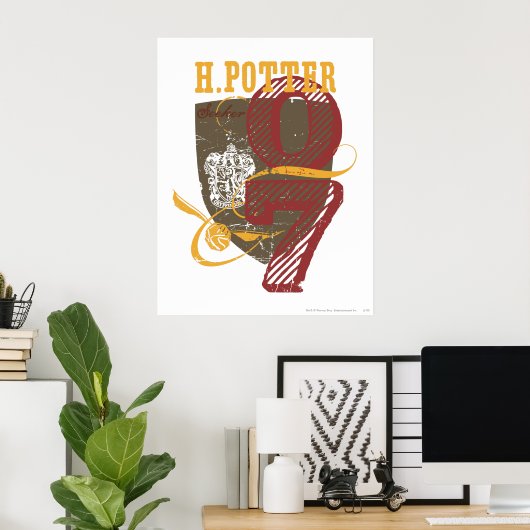 Harry Potter | QUIDDITCH™ Poster (Thuiskantoor)