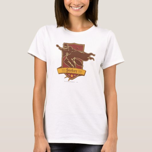 Harry Potter | QUIDDITCH™ Seeker Crest T-shirt (Voorkant)