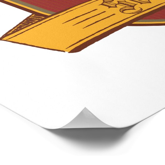 Harry Potter | QUIDDITCH™ Zoeker Wapen Poster (Hoek)