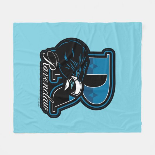 HARRY POTTER™ | RAVENCLAW™ Athletic Badge Fleece Deken (Voorkant (Horizontaal))