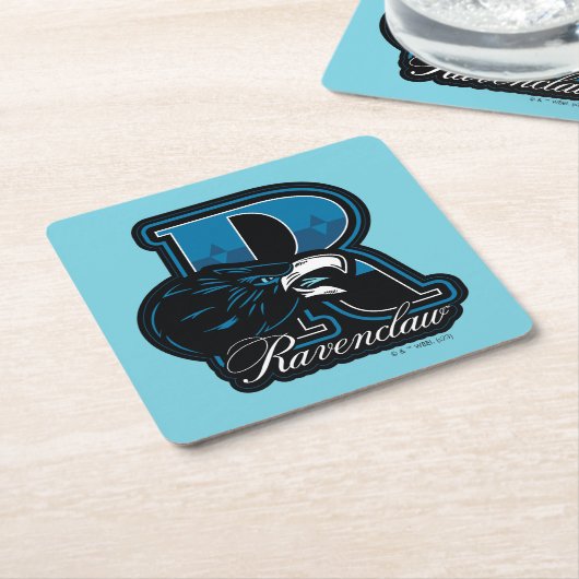 HARRY POTTER™ | RAVENCLAW™ Athletic Badge Kartonnen Onderzetters (Schuin)