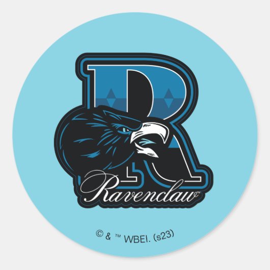 HARRY POTTER™ | RAVENCLAW™ Athletic Badge Ronde Sticker (Voorkant)
